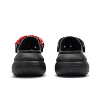 Custom Crocs Black With Red Love Heart Lace Hello Kitty Theme
