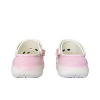 Custom Crocs White Pink Hello Kitty Theme Decoration