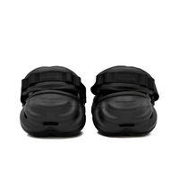Custom Crocs Black Silver Red Silver Flame Chain
