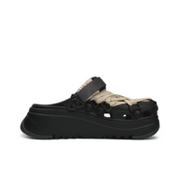 Custom Crocs Black Khaki Six-pointed Star Shoelaces