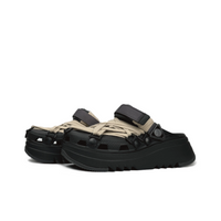 Custom Crocs Black Khaki Six-pointed Star Shoelaces