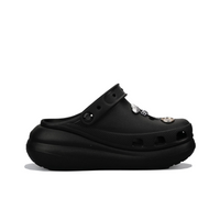 Custom Crocs Black Pink Sliver Pentagram Theme