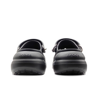 Custom Crocs Black Grey Mechanical Punk Style