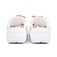 Custom Crocs White Pink Kitty Cartoon Decorations