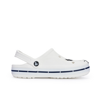 Custom Crocs White Black Cartoon