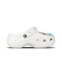Custom Crocs White Stars Cartoon Decorations