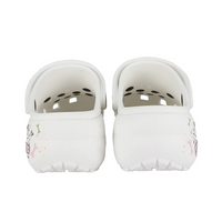 Custom Crocs White Stars Cartoon Decorations
