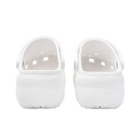 Custom Crocs White With Cartoon Decorations