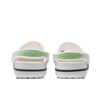 Custom Crocs White Black Green Panda Bamboo Cartoon