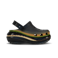 Custom Crocs Mega Crush Clog Black Orange