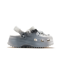 Custom Crocs Grey Sliver Star Decorations