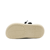Custom Crocs Beige Black Butterflies