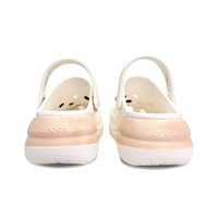 Custom Crocs White Orange Flower Accessories