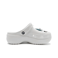 Custom Crocs White Star Accessories