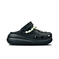Custom Crocs Black With Star Pearl Accessories