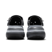 Custom Crocs Grey Black Metal Accessories