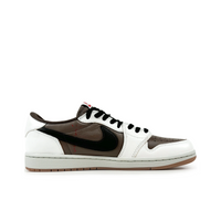 Travis Scott Jordan 1 Custom Jordans White Brown Black