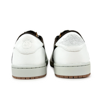 Travis Scott Jordan 1 Custom Jordans White Brown Black