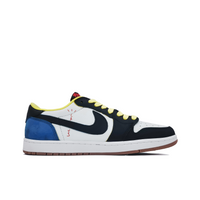 Travis Scott Jordan 1 Custom Jordans Black Grey Blue Beige
