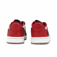 Travis Scott Jordan 1 Custom Jordans Red White Black