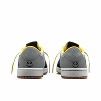 Travis Scott Jordan 1 Custom Jordans Grey Black Yellow Sliver