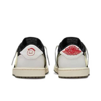 Travis Scott Jordan 1 Custom Jordans White Green Beige