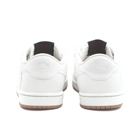 Travis Scott Jordan 1 Custom Jordans White Low