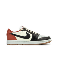 Travis Scott Jordan 1 Custom Jordans Black Beige Red
