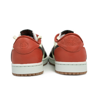 Travis Scott Jordan 1 Custom Jordans Black Beige Red