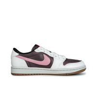 Travis Scott Jordan 1 Custom Jordans White Chocolate Pink