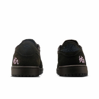 Travis Scott Jordan 1 Custom Jordans Black Pink