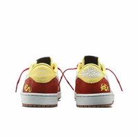 Travis Scott Jordan 1 Custom Jordans White Red Snake Scales
