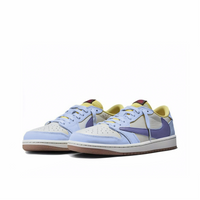 Travis Scott Jordan 1 Custom Jordans Blue Purple
