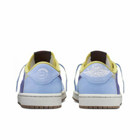 Travis Scott Jordan 1 Custom Jordans Blue Purple