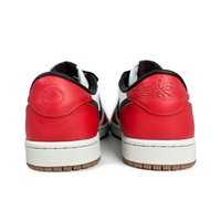 Travis Scott Jordan 1 Custom Jordans Red White Black