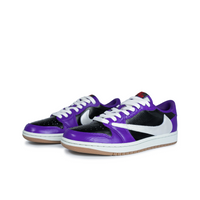 Travis Scott Jordan 1 Custom Jordans Purple Black White