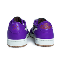 Travis Scott Jordan 1 Custom Jordans Purple Black White