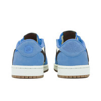 Travis Scott Jordan 1 Custom Jordans Blue White Black Low