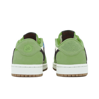 Travis Scott Jordan 1 Custom Jordans Green White Black