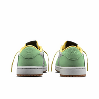 Travis Scott Jordan 1 Custom Jordans Green White Sliver