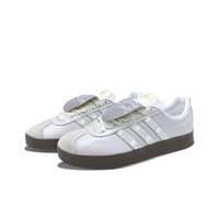 Light Grey With White Lace - Adidas Samba Custom