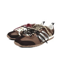 Khaki Sliver White - Adidas Samba Custom