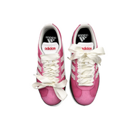 Barbie Pink Beige Lace - Adidas Samba Custom