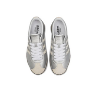 Sliver With Beige Lace - Adidas Samba Custom