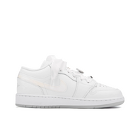 Custom Air Jordan 1 White Jelly Strips Swoosh