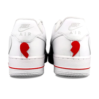 Custom Air Force 1 Low Heart Bloody Red