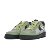 Custom Air Force 1 Low Black Green Gray White