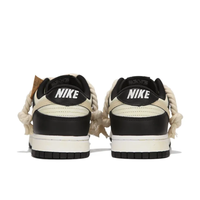 Custom Dunk Extra Lace Thick Black Khaki