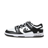 Custom Dunk Extra Lace Black White Panda