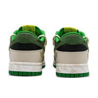 Custom Dunk Extra Lace Dark Green Ginkgo Biloba